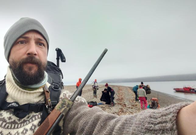 Forsker Sam Steyaert. Fotografi.