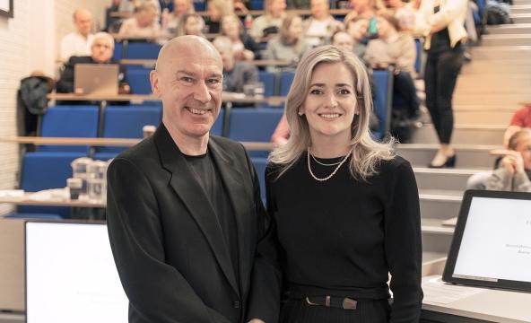 Erlend Hagenes og justiministeren