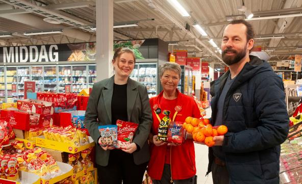 Julespleis extra løpsmark