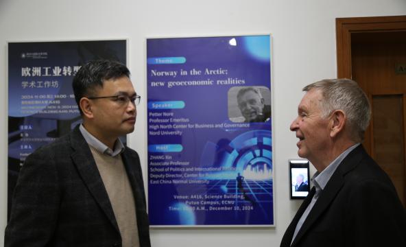 Jan Petter Nore i Kina