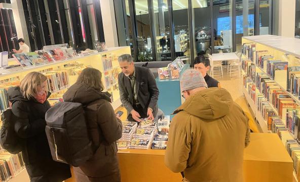 Abid Raja deltok på Lytring om æresvold. 