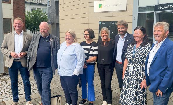 Statsrådbesøk på campus Mo i Rana