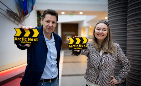 Andrey Kazakov og Elena Sæther