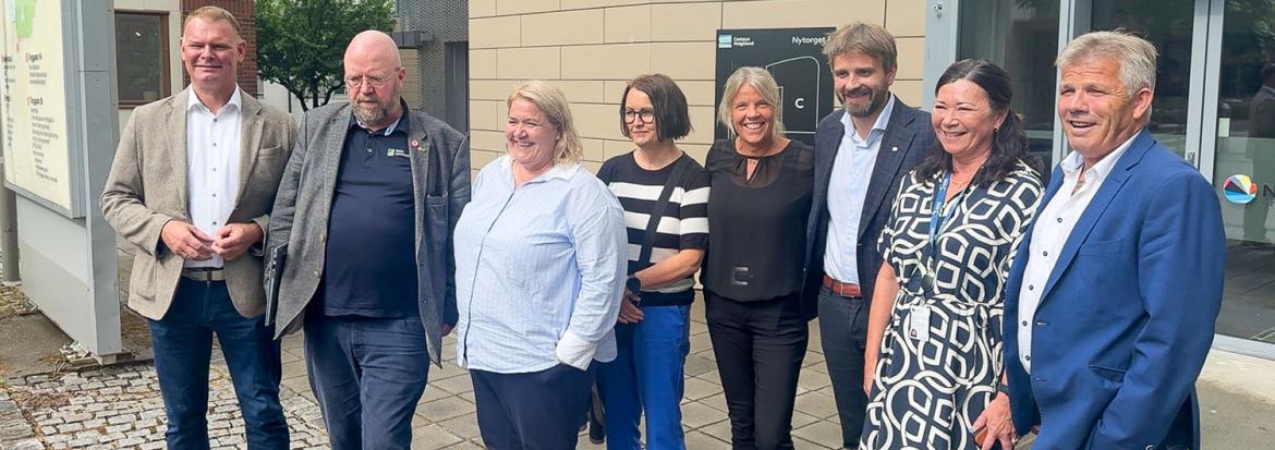 Statsrådbesøk på campus Mo i Rana