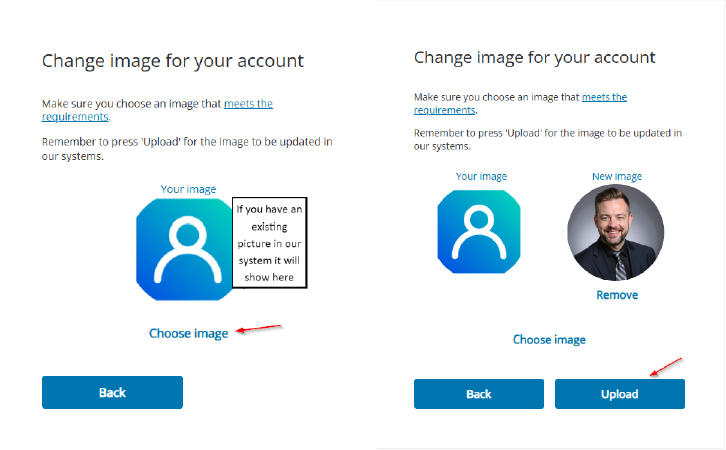 skjermbilde aktivering av konto