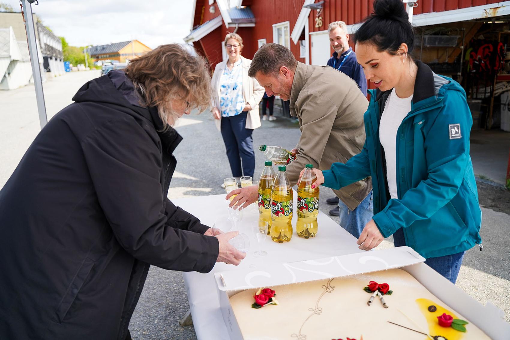 Kake for å feire dåpen av Tanteyen II